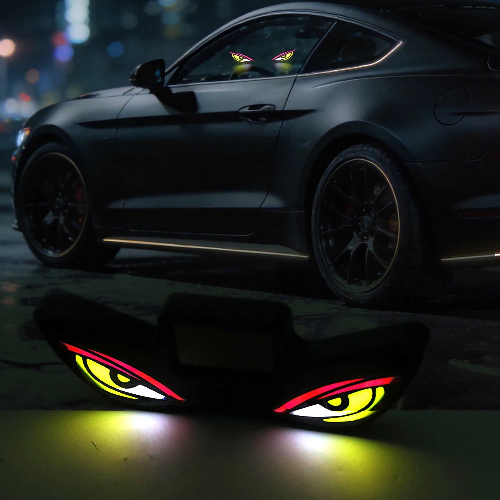 Solar LED Devil Eyes Warnsignal – SwissGlanzGarage Ansicht 6