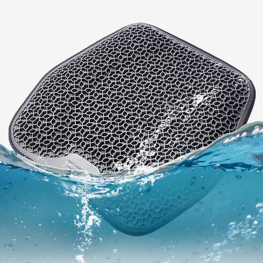 Gel Sitzkissen Waben Design atmungsaktiv – SwissGlanzGarage Ansicht 4