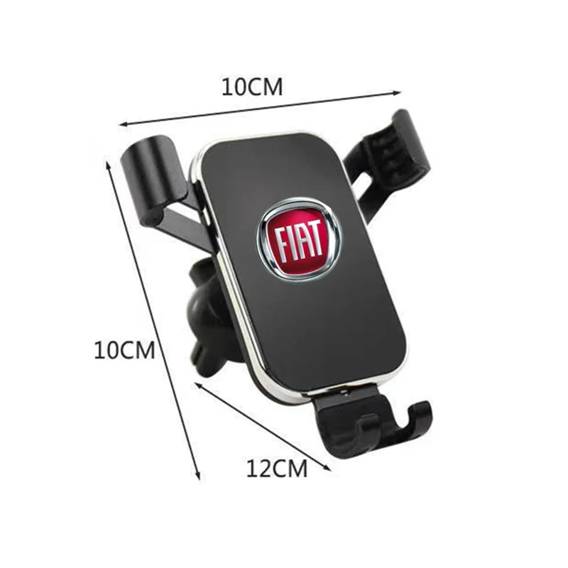 Schwerkraft-Autotelefonhalter, Auto-Entlüftungs-Clip-Halterung, Handyhalter für Fiat Punto Abarth 500Stilo Ducato Pal...