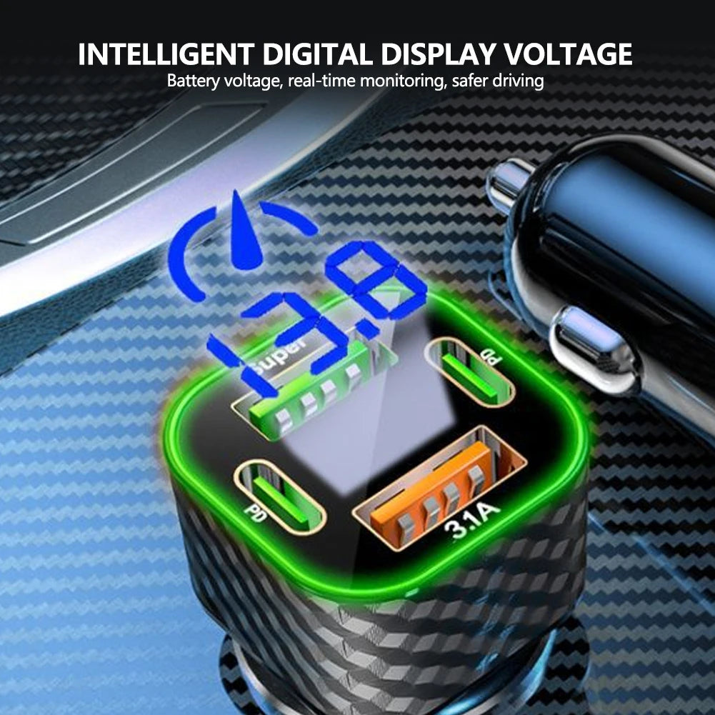 200W Mini Auto Ladegerät USB-C PD Schnelllader 380 W – SwissGlanzGarage Ansicht 6