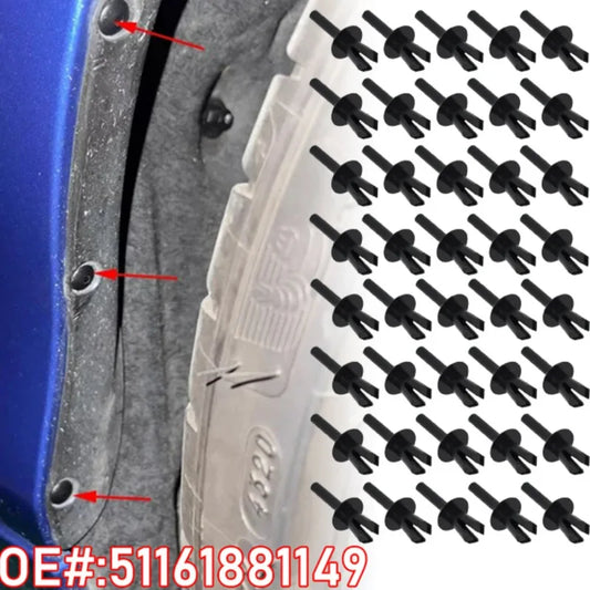 Fender Radlaufverkleidung Befestigungsclips BMW – SwissGlanzGarage Ansicht 2