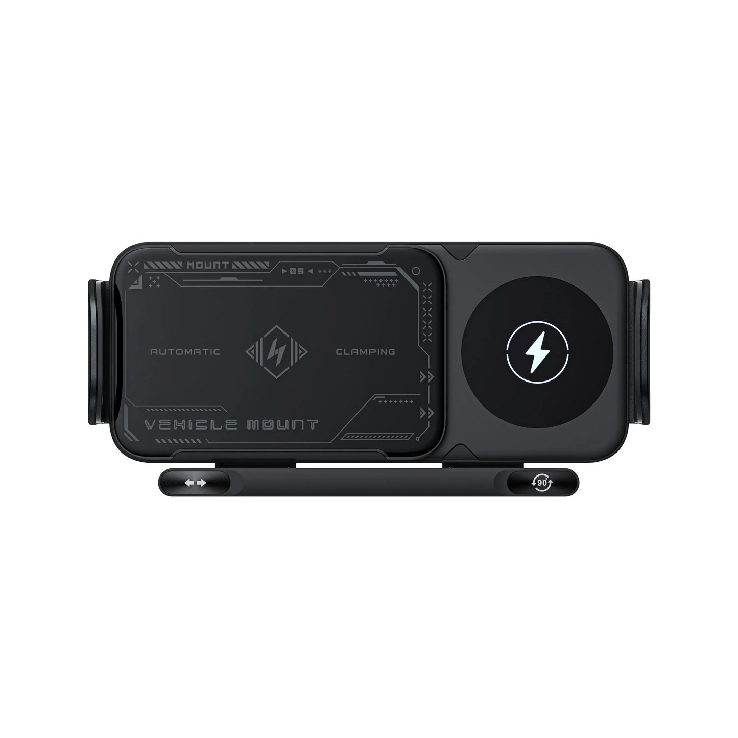 Faltbare Telefon Halter Auto Drahtlose Lade Telefon Halterung Universal Telefon Halter Intelligente Induktion Elektri...