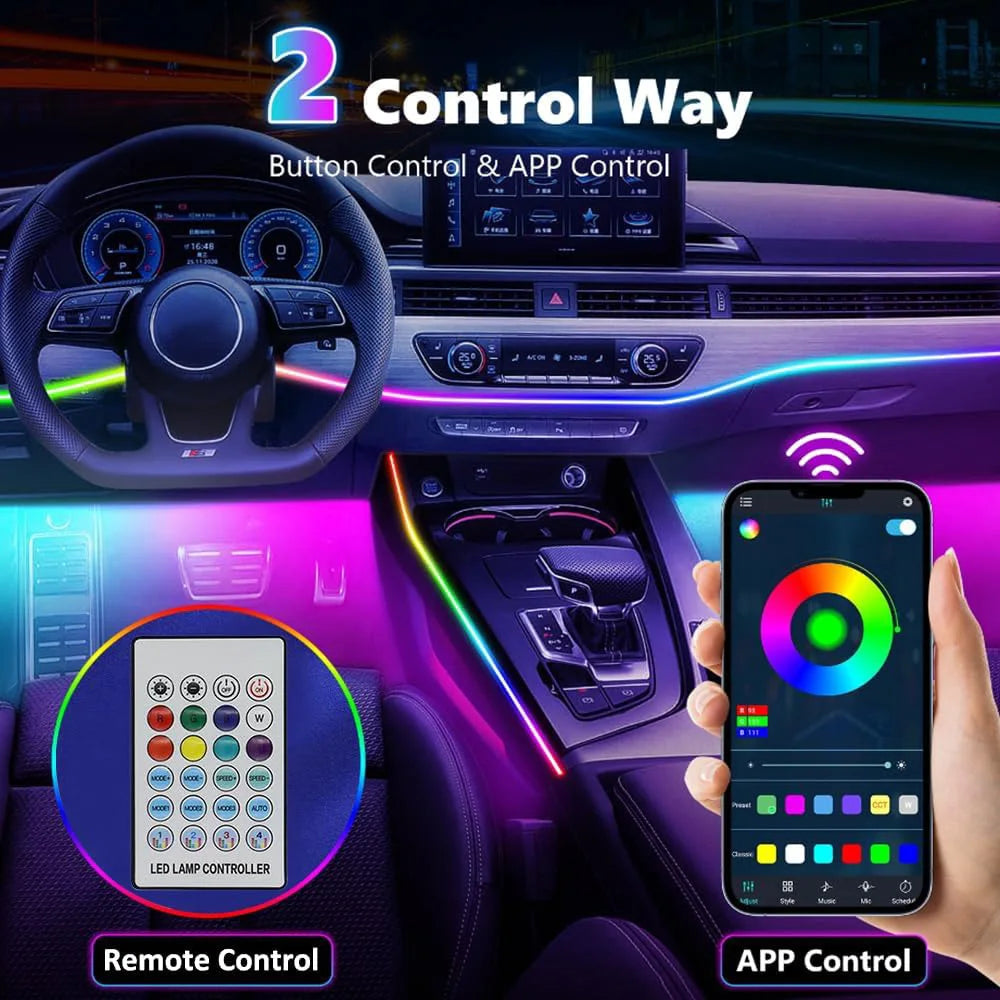 Auto-Innenraum-LED-Streifenlichter