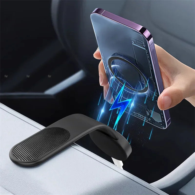 Magnetisches Auto kabelloses Ladegerät Schnell ladung Autotelefon halter Center Control Bildschirm Armaturen brett fü...