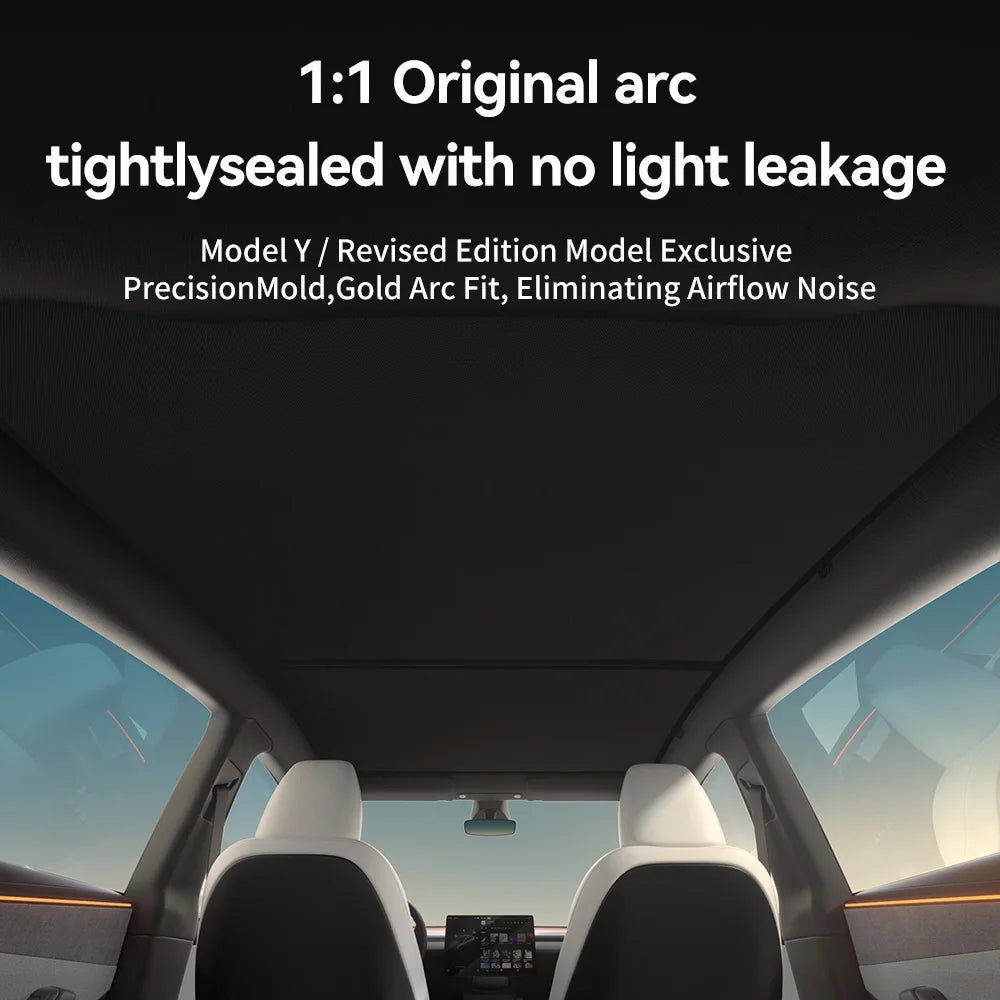 Sonnenschutz für Tesla Model 3 Y 2025-2026 – SwissGlanzGarage Ansicht 6