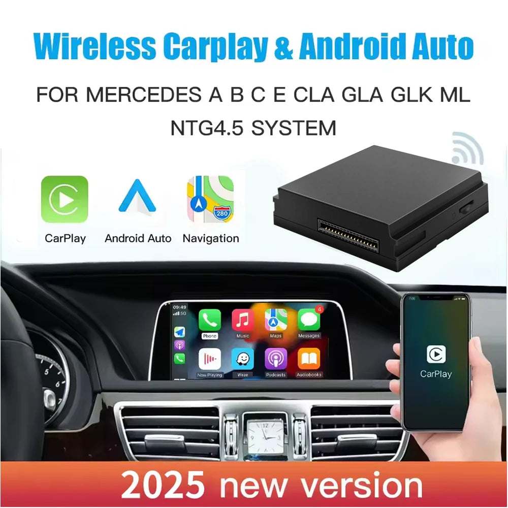 Kabelloser CarPlay Decoder für Mercedes Benz – SwissGlanzGarage Ansicht 2