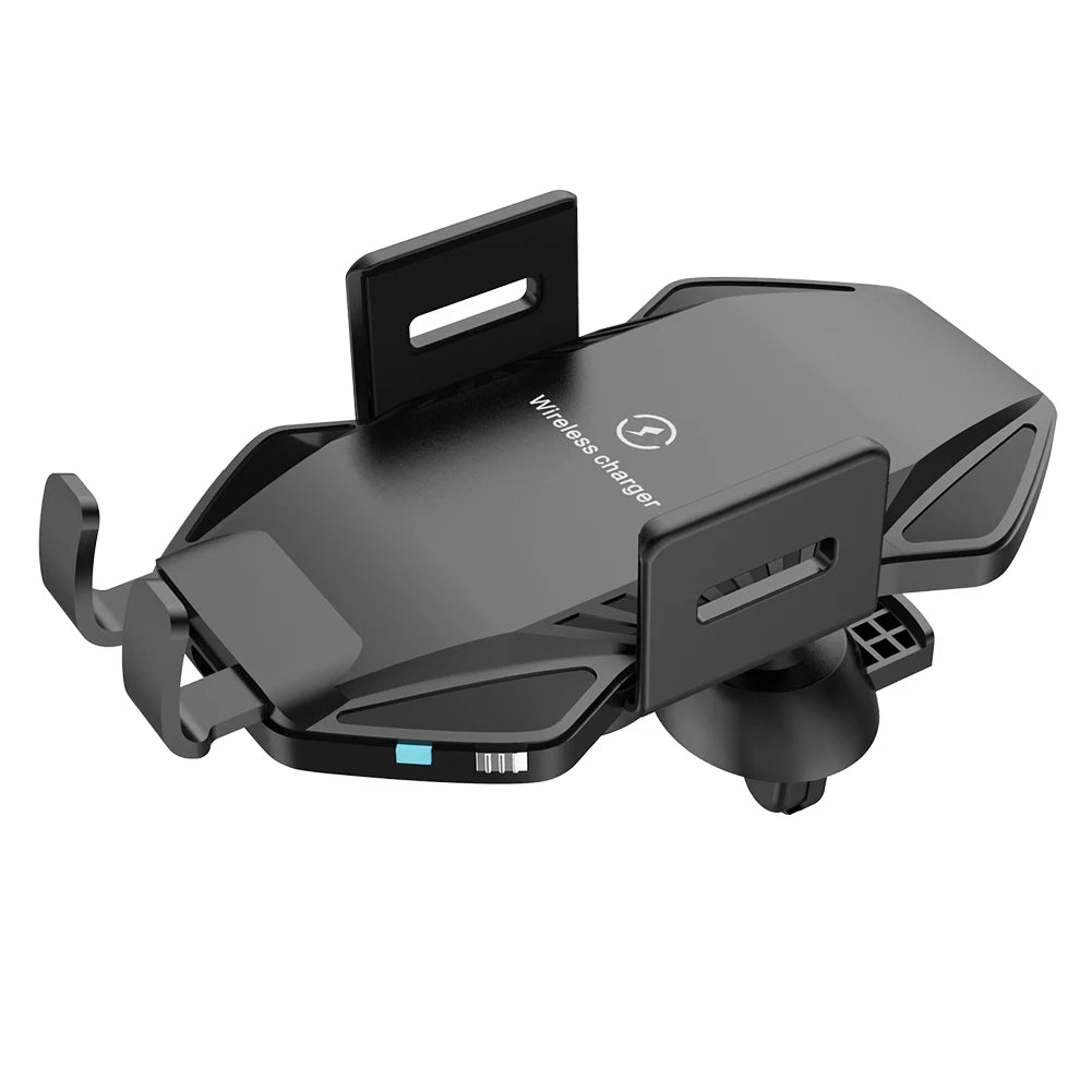15 W Schnellladung Auto Drahtloses Ladegerät Armaturenbrett Lüftungsschlitze Telefon Ladehalter 360 Rotation für iPho...