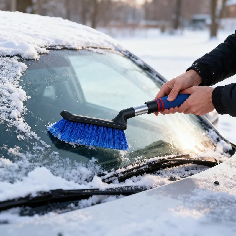 2 in 1 Auto-Schneebürste und Eiskratzer – SwissGlanzGarage Ansicht 3
