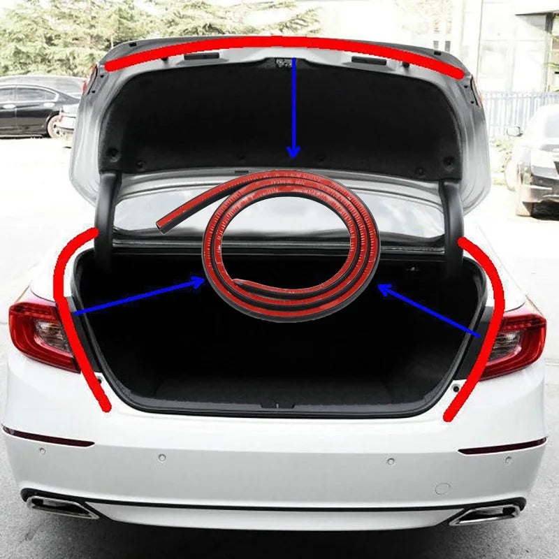 Auto-Dichtungsgummi D-Typ für Tür und Kofferraum – SwissGlanzGarage Ansicht 5