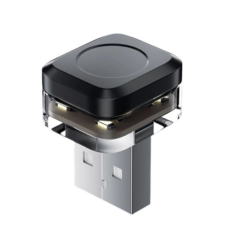 Universal Auto Innen LED Atmosphäre Licht DC5V Fahrzeug Umgebungs