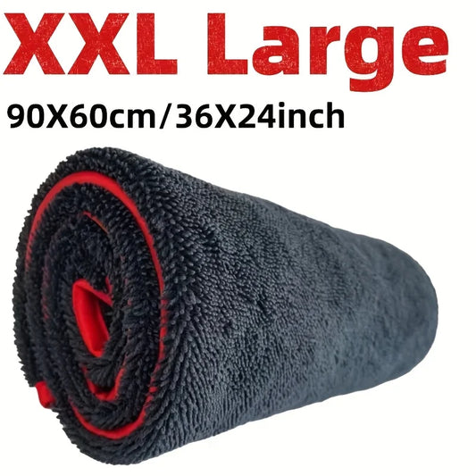 Mikrofaser-Trockentuch XXL 90x60cm – SwissGlanzGarage Ansicht 2