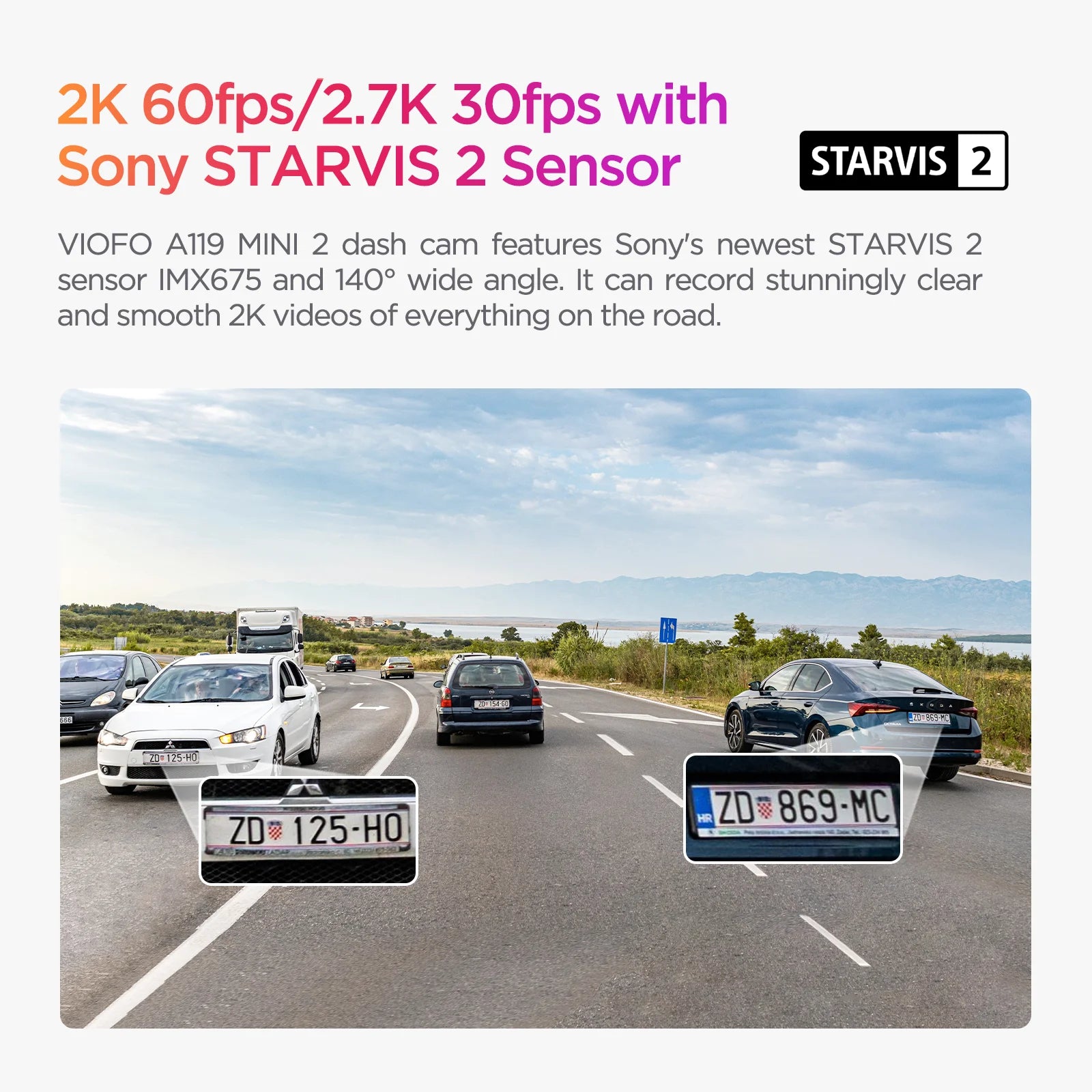 VIOFO A119MINI-2 Dash Cam 2K 60FPS – SwissGlanzGarage Ansicht 4