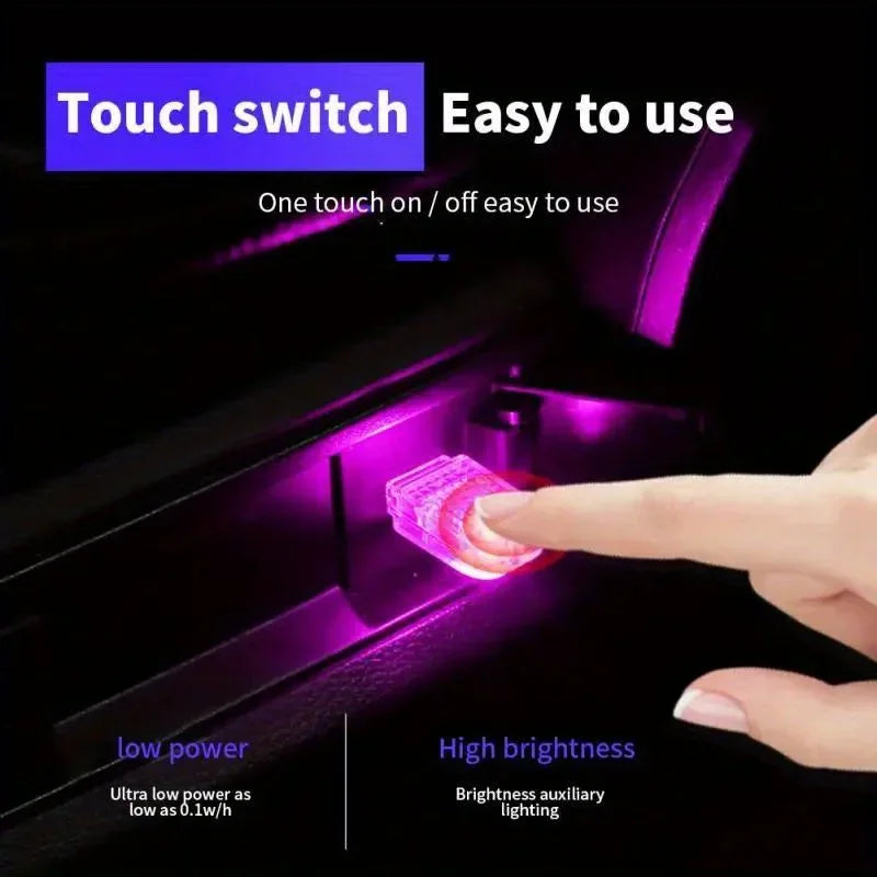 Auto Led Licht Auto Innen Atmosphäre USB Neon Umgebungs Licht RGB