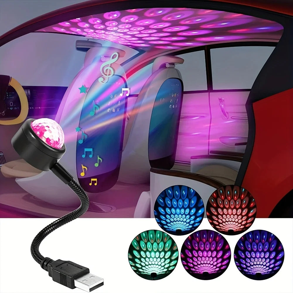 USB LED Sternenhimmel Innenbeleuchtung – SwissGlanzGarage Ansicht 3