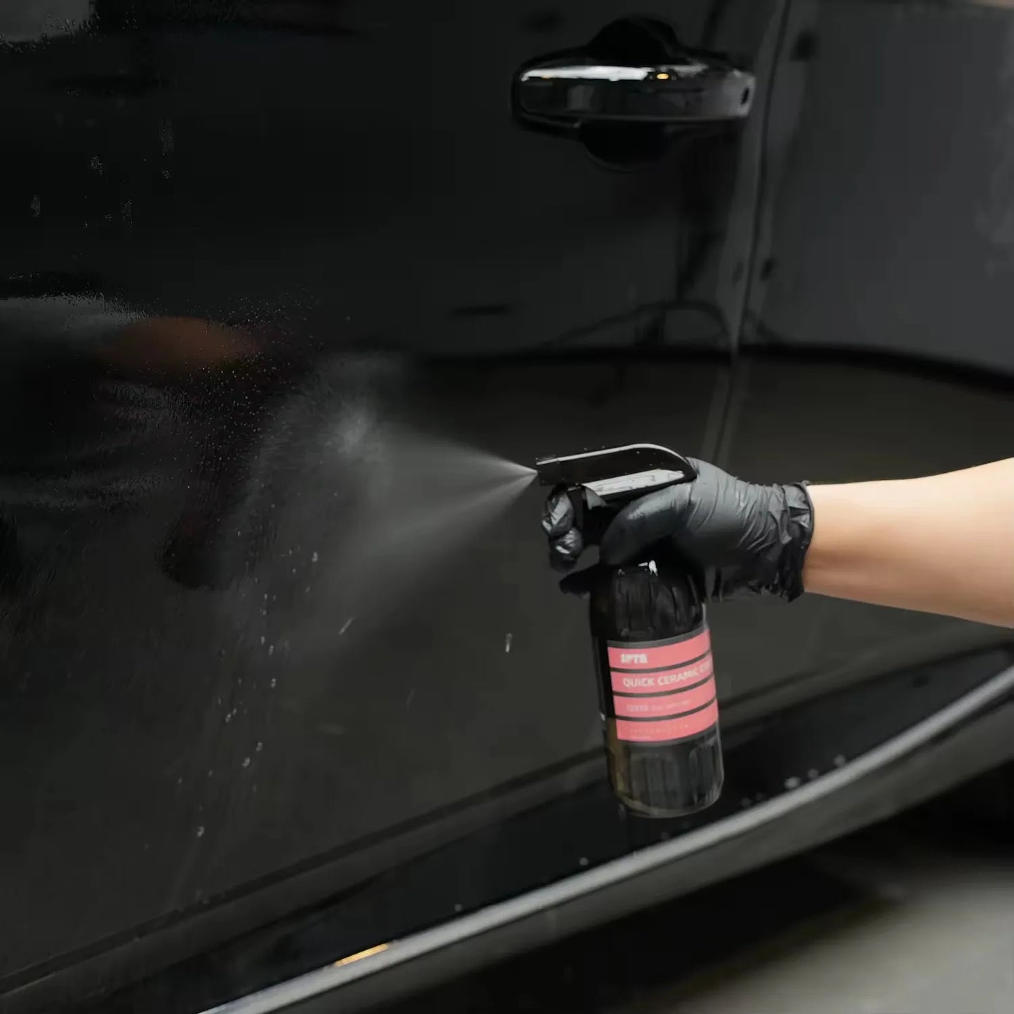 SPTA CL018 Quick Ceramic Coating Detailer Spray (17 fl. oz/500 ml) für Auto, Motorrad, LKW, Wäsche
