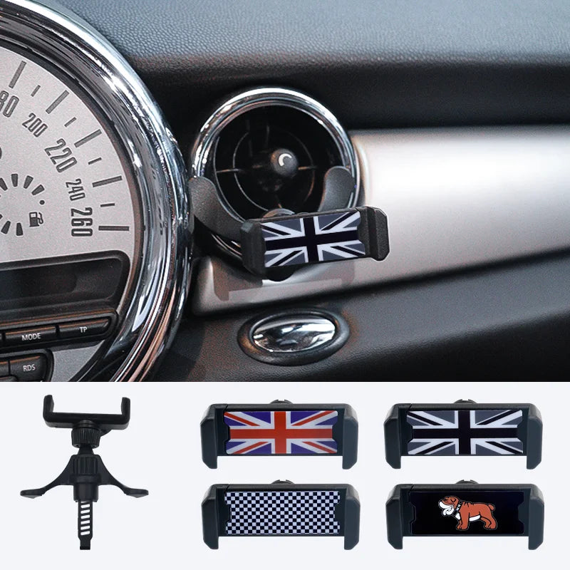Mini Cooper Luftung Handy Halterung – SwissGlanzGarage Ansicht 2