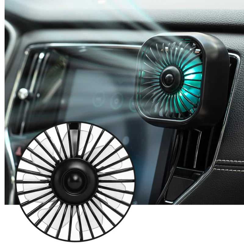 Mini USB Auto-Lüfter, 3 Geschwindigkeiten – SwissGlanzGarage Ansicht 6