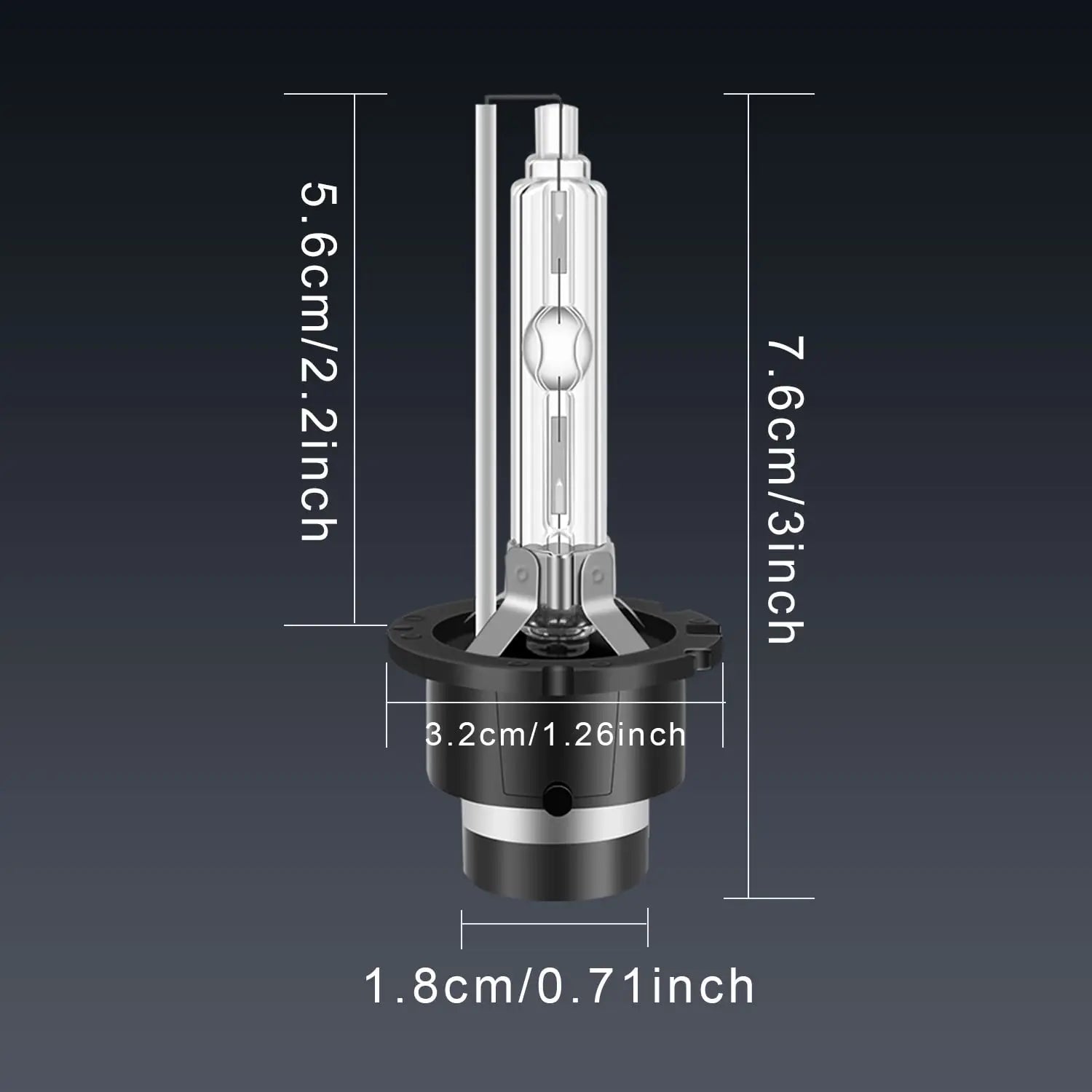 2x D2S D2R D4S D4R Xenon Scheinwerfer-Birnen Set – SwissGlanzGarage Ansicht 2