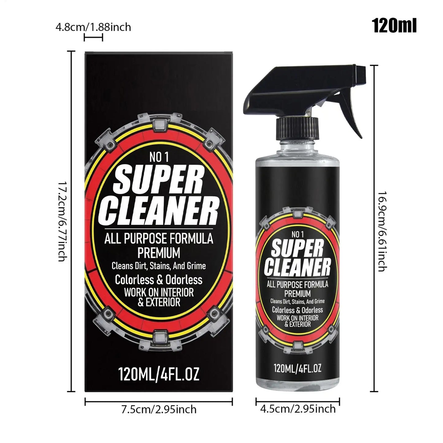 120ml Innenraumreiniger-Spray
