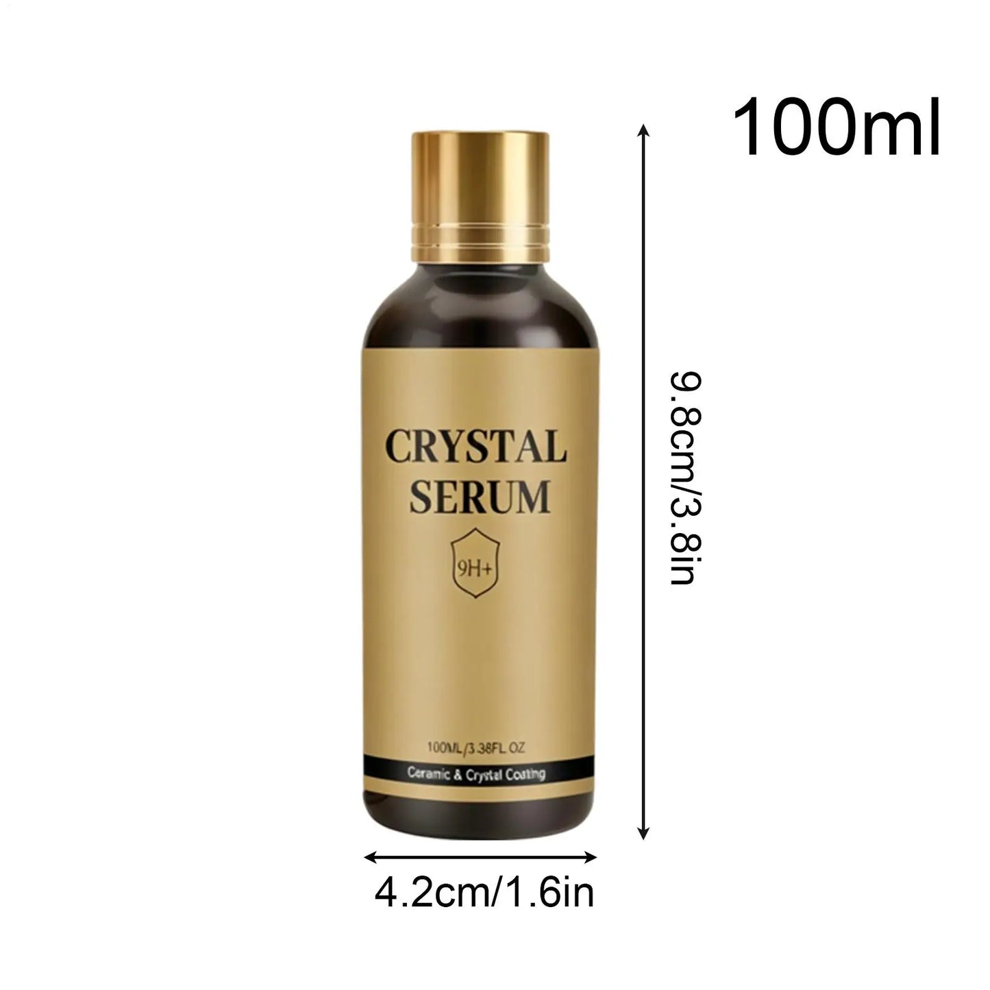Keramik-Autobeschichtung 9H Langanhaltender Schutz 100ml Hydrophobes Keramikbeschichtungs-Set für LKW SUV Hält die La...