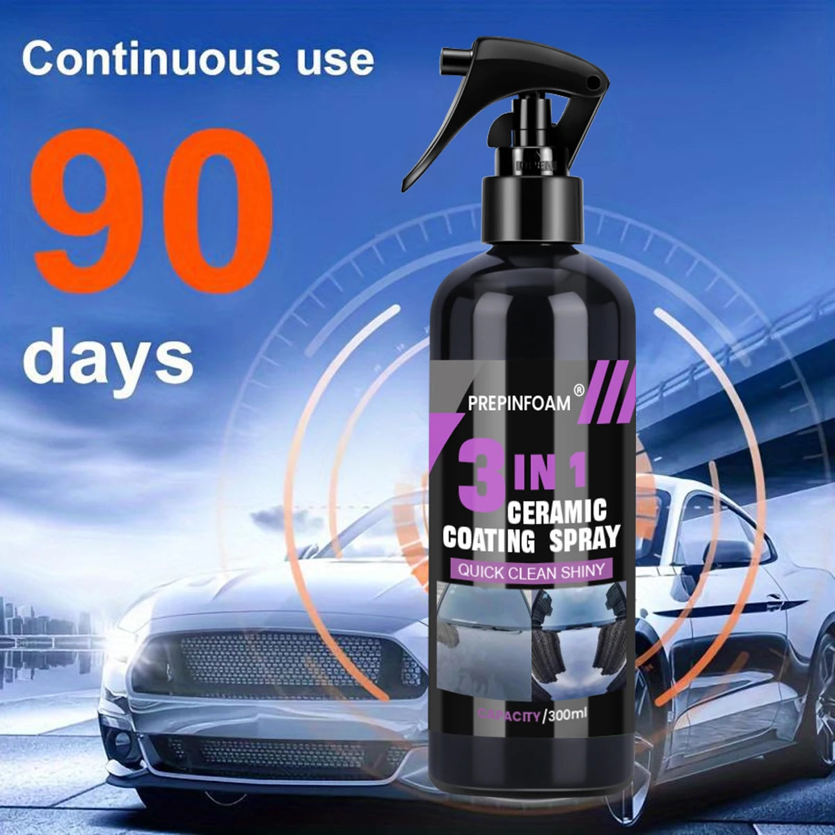 3 in 1 Auto Keramik Nano Beschichtung Flüssigkeit Coatin Kristall Hydrophobe Sch