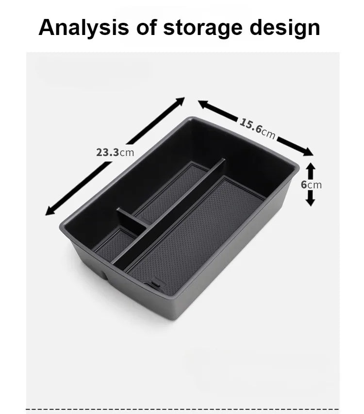 Für Leapmotor C10 2024-2026 Auto-Armlehnen-Aufbewahrungsbox Organizer