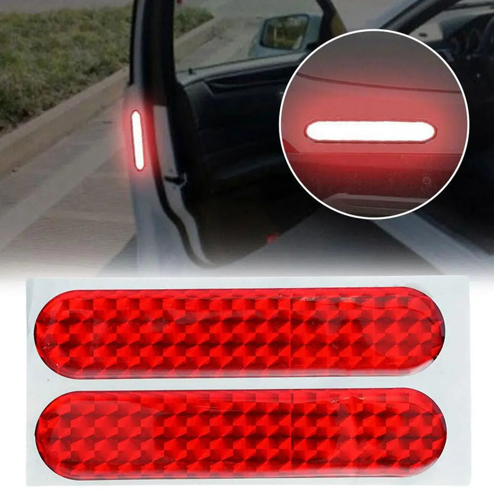 Reflektierende Auto-Aufkleber Rot – SwissGlanzGarage Ansicht 2