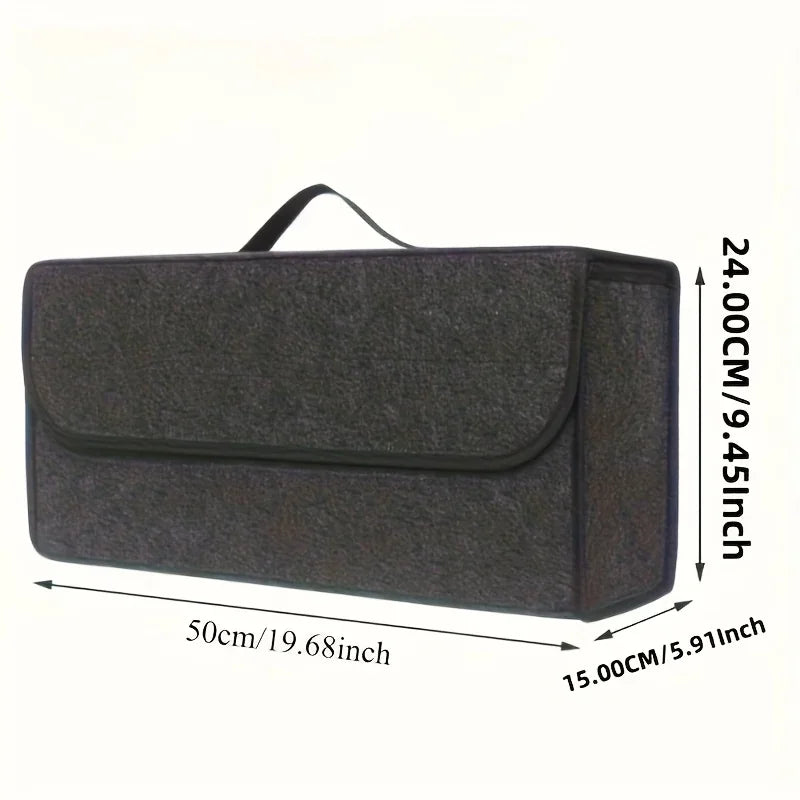 Kofferraum-Organizer faltbar mit ergonomischem Griff – SwissGlanzGarage Ansicht 2