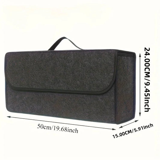 Kofferraum-Organizer faltbar mit ergonomischem Griff – SwissGlanzGarage Ansicht 2