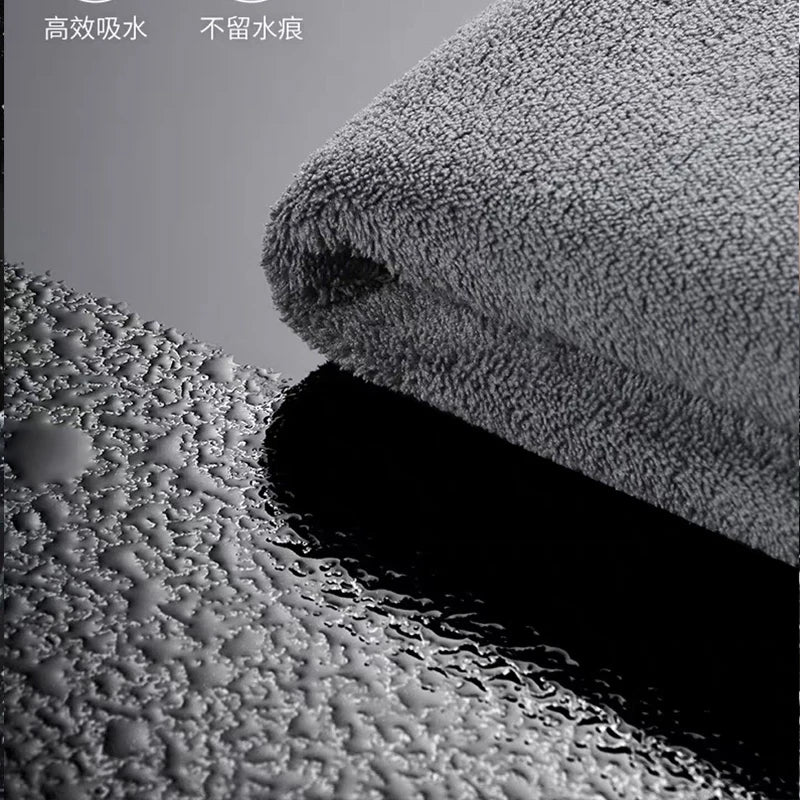 Mikrofaser Auto-Poliertücher Set 30x60cm und 30x30cm