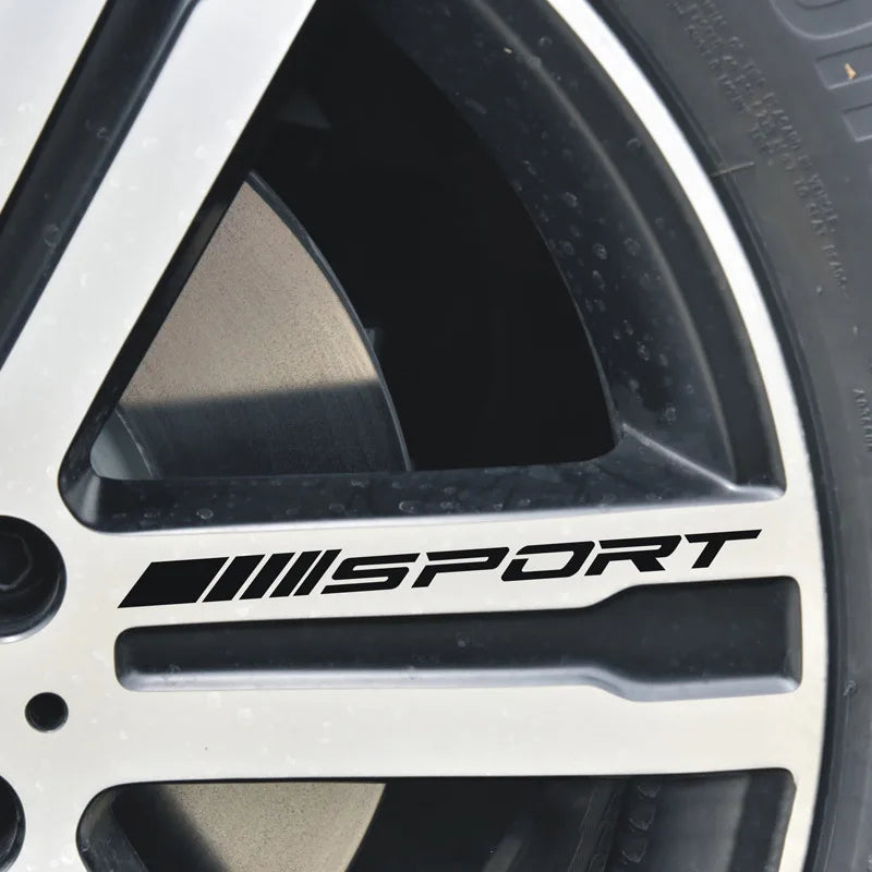 Sport Racing Auto-Felgen Aufkleber – SwissGlanzGarage Ansicht 2