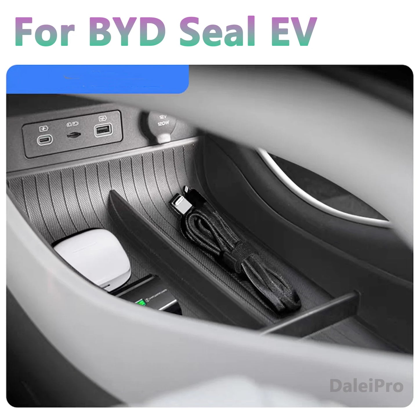 Auto Center Konsole Organizer Fach Für BYD Seal Atto 4 EV Layered