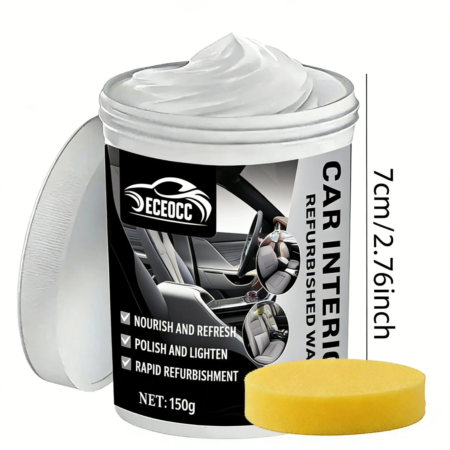 Auto-Innenraum-Restaurator, Kunststoff-Leder-Reparatur-Set, Auto-Armaturenbrett,