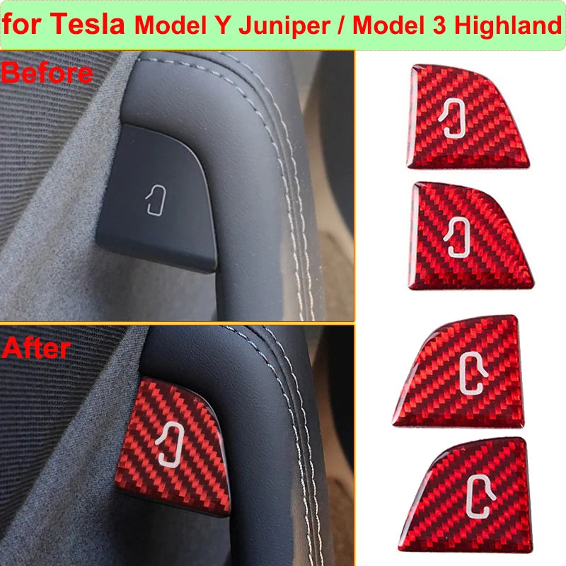 Türschalter Aufkleber für Tesla Model Y – SwissGlanzGarage Ansicht 2