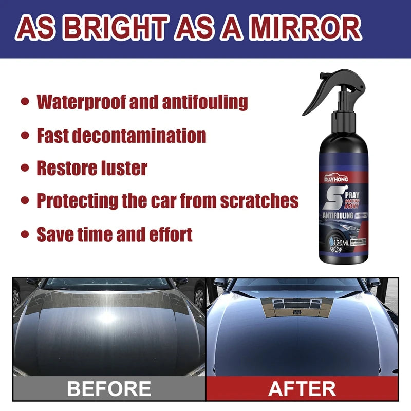 3-in-1 Keramikbeschichtungsspray für Autos, Schutzbeschichtung, Autolackreparatur, Kratzerentferner, Politur, Lackrei...