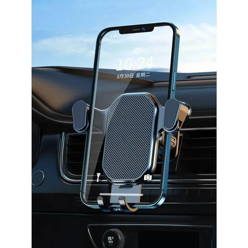 Gravity Auto Lock Auto-Handyhalterung für Lüftungsschlitze, universelle rutschfeste Handyhalterung, stabile Autohalte...