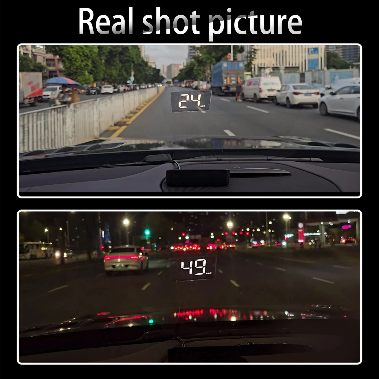 HD HUD Display M2 GPS Tacho KM/H – SwissGlanzGarage Ansicht 4