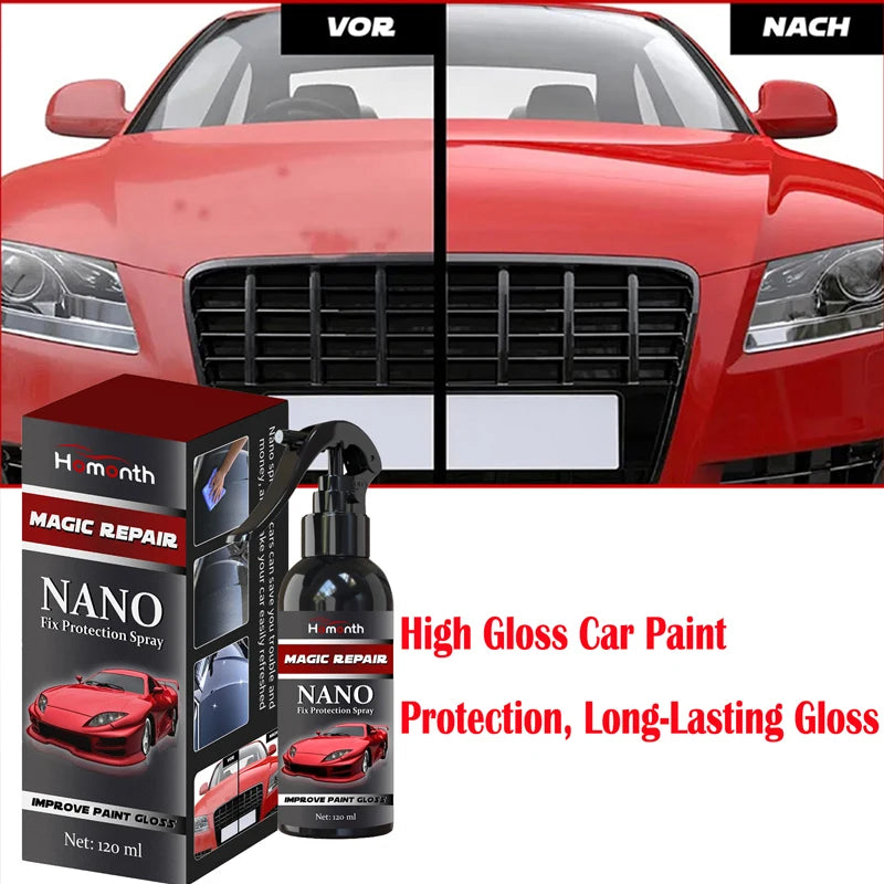 Graphen-Nano-Keramik-Autobeschichtungs-Set - Universelle Professionelle Autopflege, Hochglanz-Lackschutz, Langanhalte...