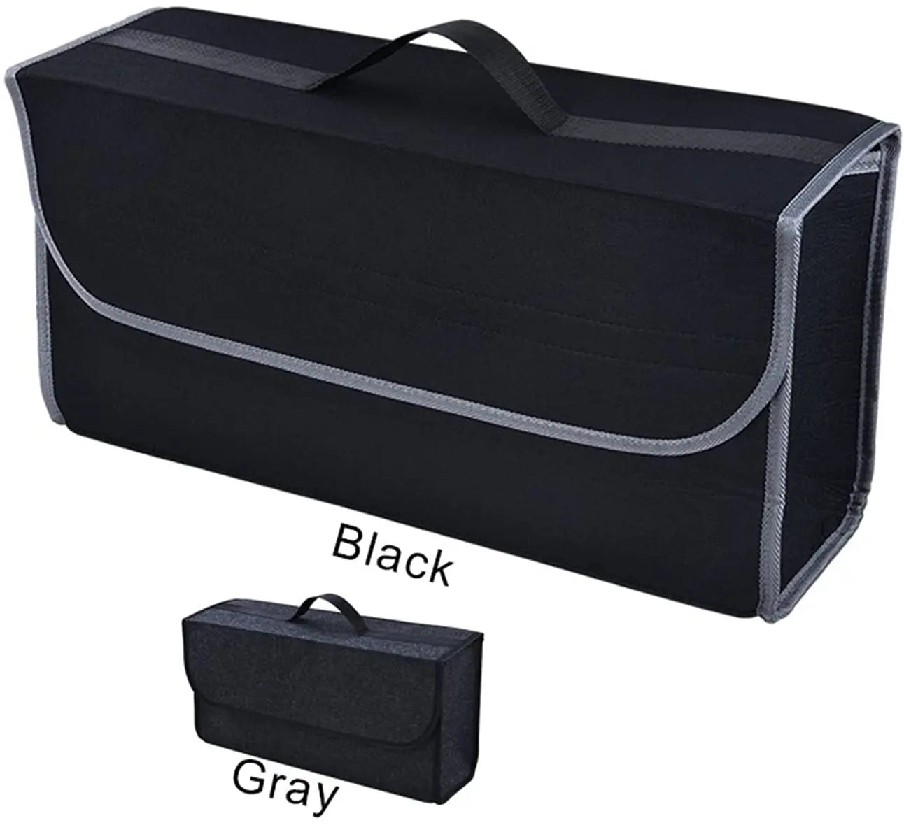 Neue Auto Trunk Organizer Auto Faltbare Weiche Filz Lagerung Box Fracht Container Box Stamm Tasche Verstauen Aufräume...
