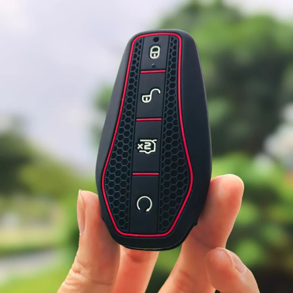 Silicone Schlüsselcover für BYD Atto 3 Han EV – SwissGlanzGarage Ansicht 5