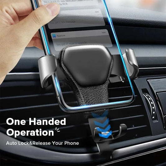 Schwerkraft Auto Telefon Halter Air Vent Clip Halterung Mobile Handy