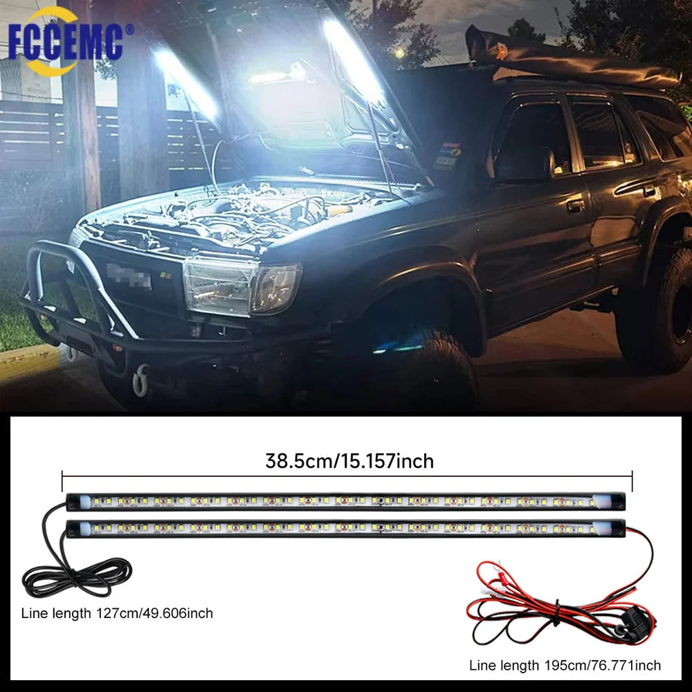 2 in 1 LED Auto Unterbodenbeleuchtung – SwissGlanzGarage Ansicht 2