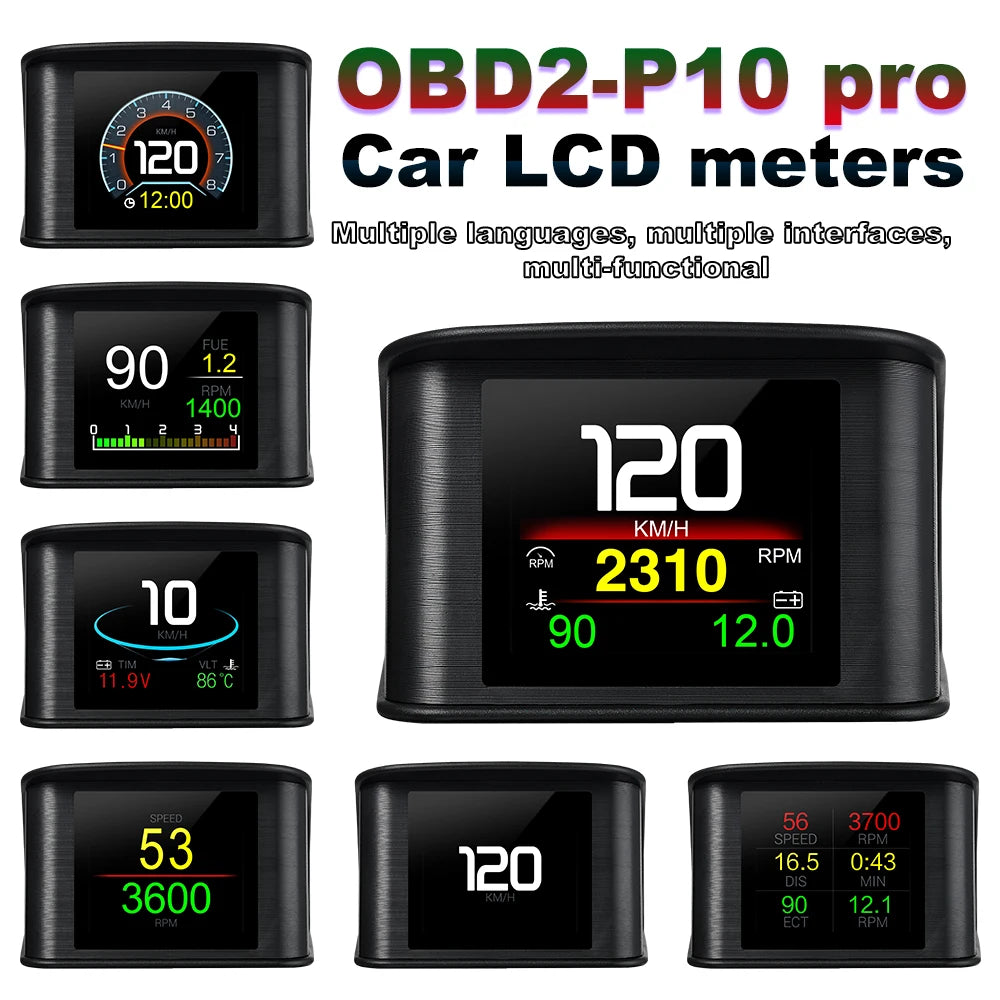 OBD2 Smart Digital Meter P10 PRO – SwissGlanzGarage Ansicht 3