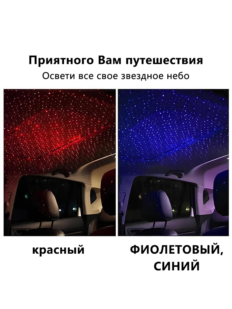 Auto-Sternenlichter Ambiente-Lampe Auto-Innenraum Sternenhimmel-Licht