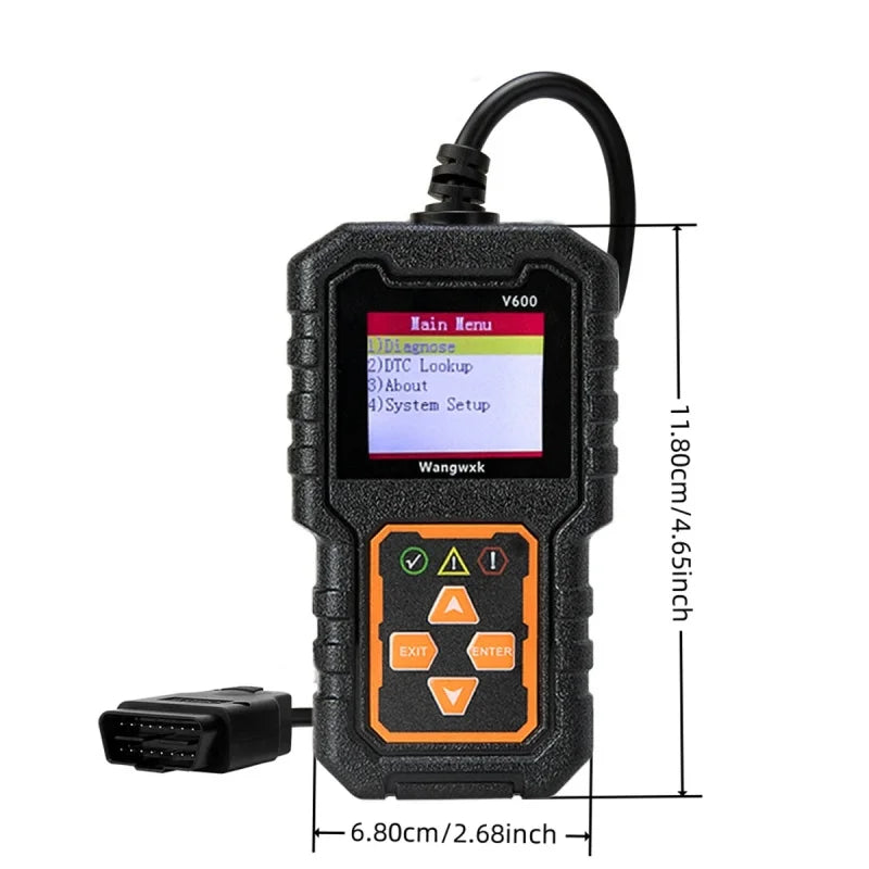 V600 OBD2-Diagnosegerät – SwissGlanzGarage Ansicht 4