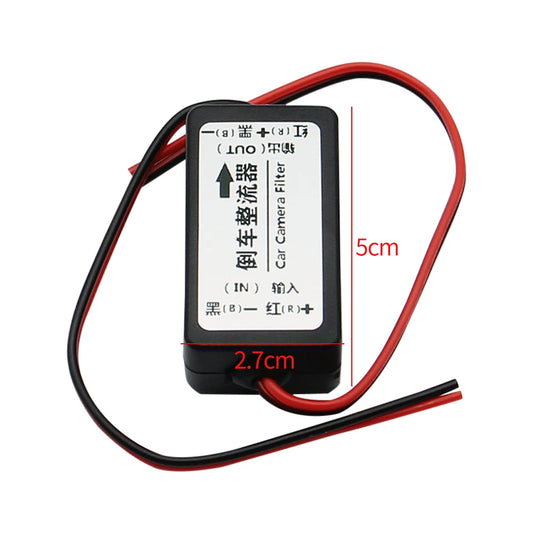 Rückfahrkamera 12V DC Stromrelais Filter – SwissGlanzGarage Ansicht 5