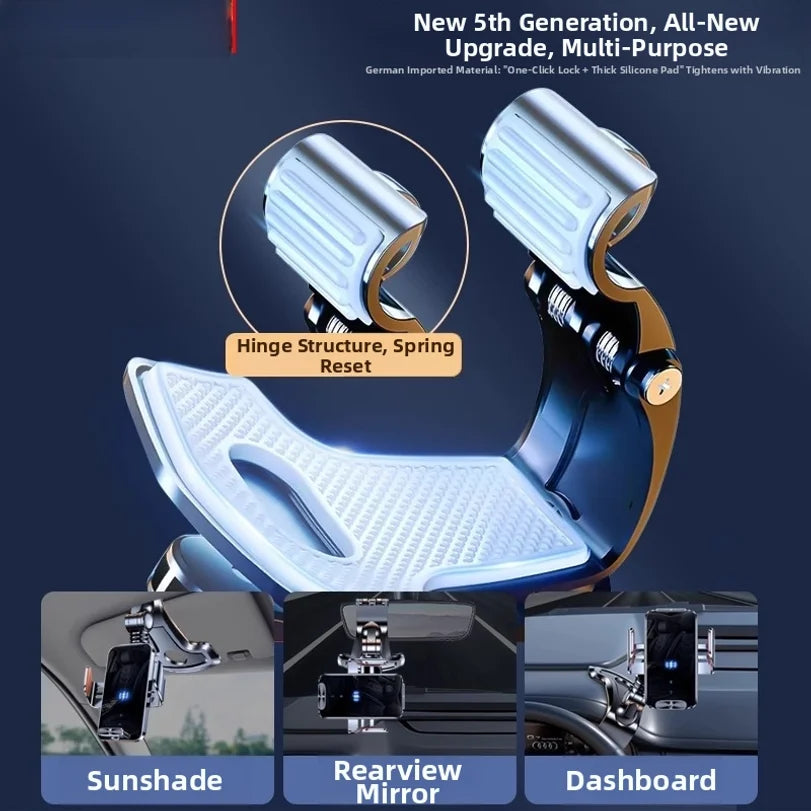 Neue kabellose Auto-Handyhalterung mit magnetischem Superschnell-Ladegerät für Lüftungsschlitze und Armaturenbrett im...