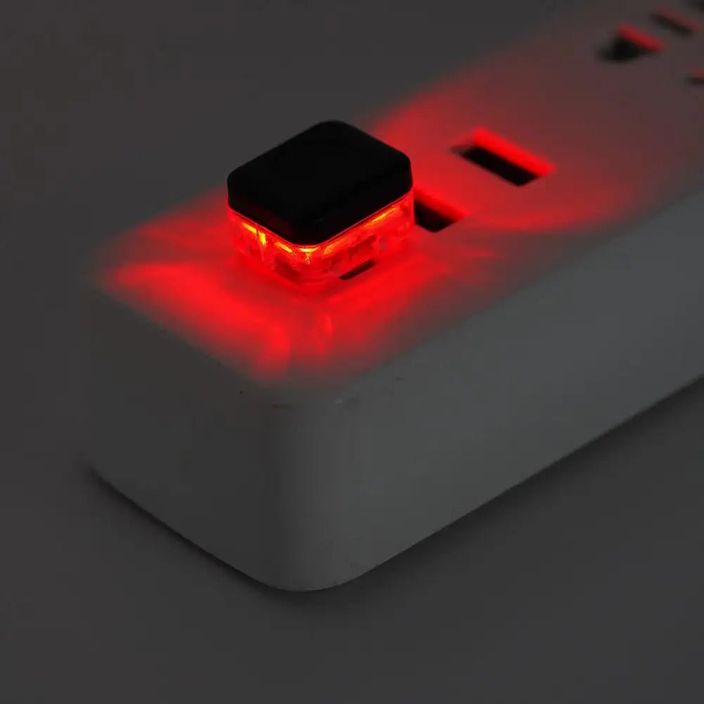 Neue Universal USB Auto Innen Umgebungs Atmosphäre Licht LED Signal
