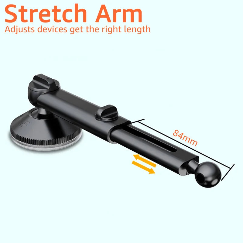 Starker Saugnapf-Handyhalter für Auto-Armaturenbrett Windschutzscheibe Ultra Stabil 360° ° Verstellbare Auto-Handyhal...