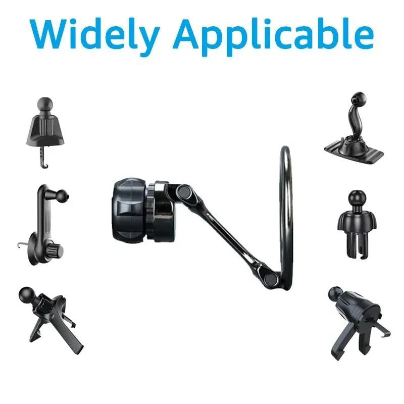 Universal Handyhalterung mit 17mm Kugel – faltbar – SwissGlanzGarage Ansicht 2